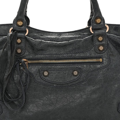 Balenciaga Agneau Giant 12 Rose Gold Hardware City Dark Night 8 of 13