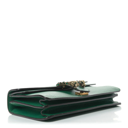 Gucci Pebbled Calfskin Small Dionysus Shoulder Bag Emerald 4 of 10
