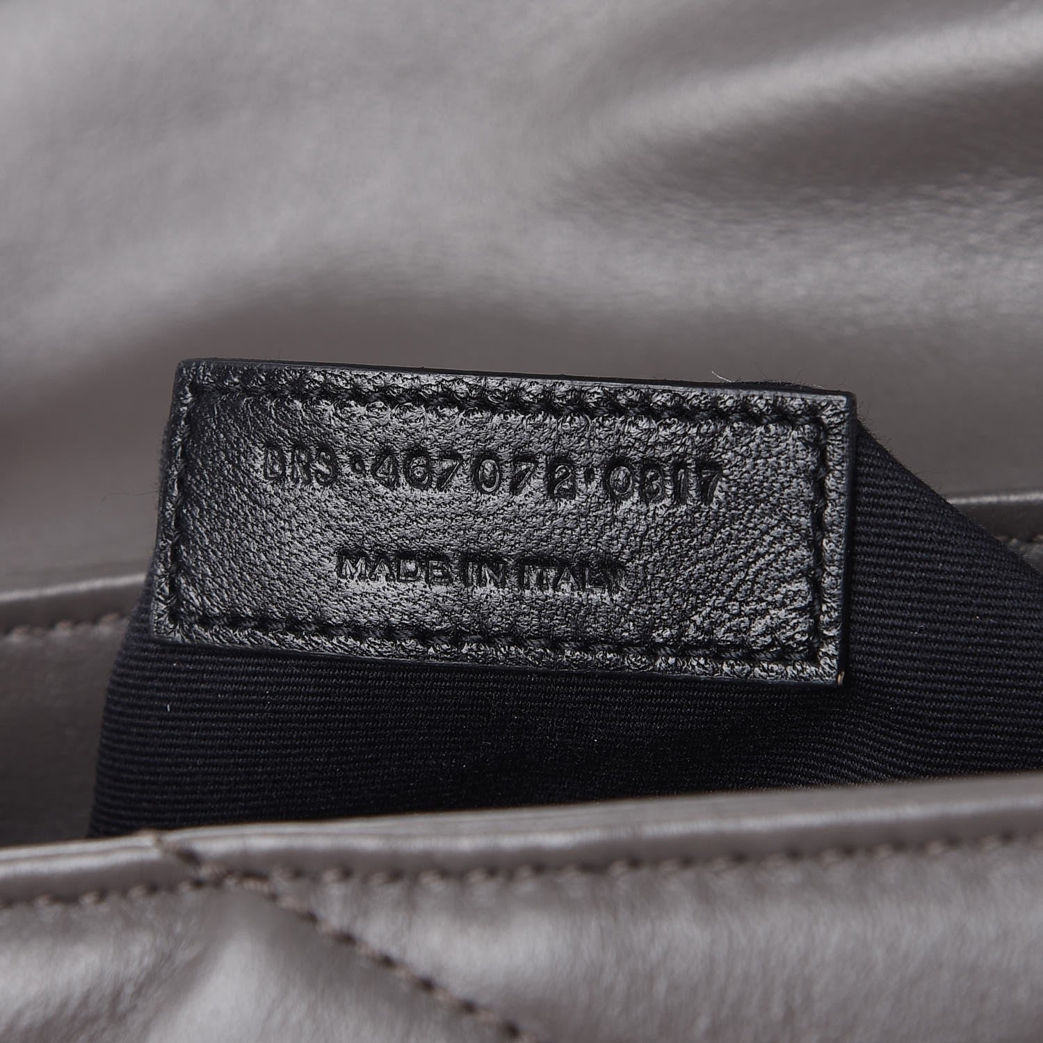 Saint Laurent Calfskin Y Quilted Monogram Toy Loulou Crossbody Bag Earth 7 of 7