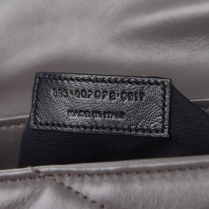 Saint Laurent Calfskin Y Quilted Monogram Toy Loulou Crossbody Bag Earth 7 of 7