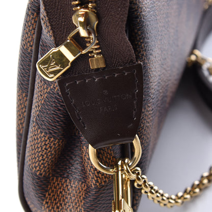 Louis Vuitton Damier Ebene Eva Clutch 6 of 9