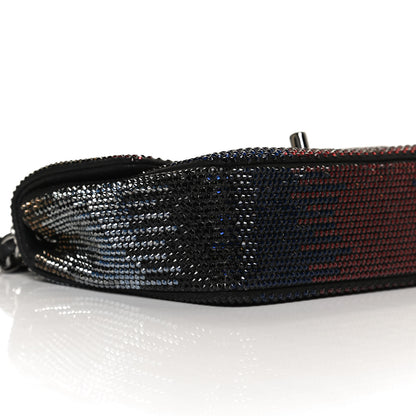 Chanel Suede Calfskin Crystal Small Single Flap Multicolor 7 of 11