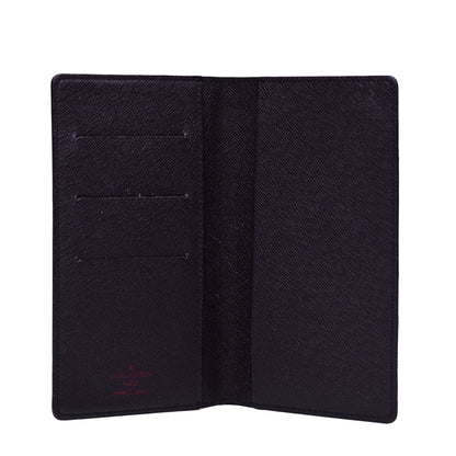 Louis Vuitton Damier Ebene Checkbook Cover Wallet 3 of 5