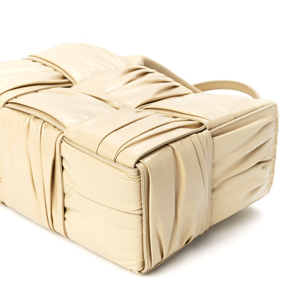 Bottega Veneta Foulard Intrecciato Pleated Medium Arco Tote Porridge 12 of 12