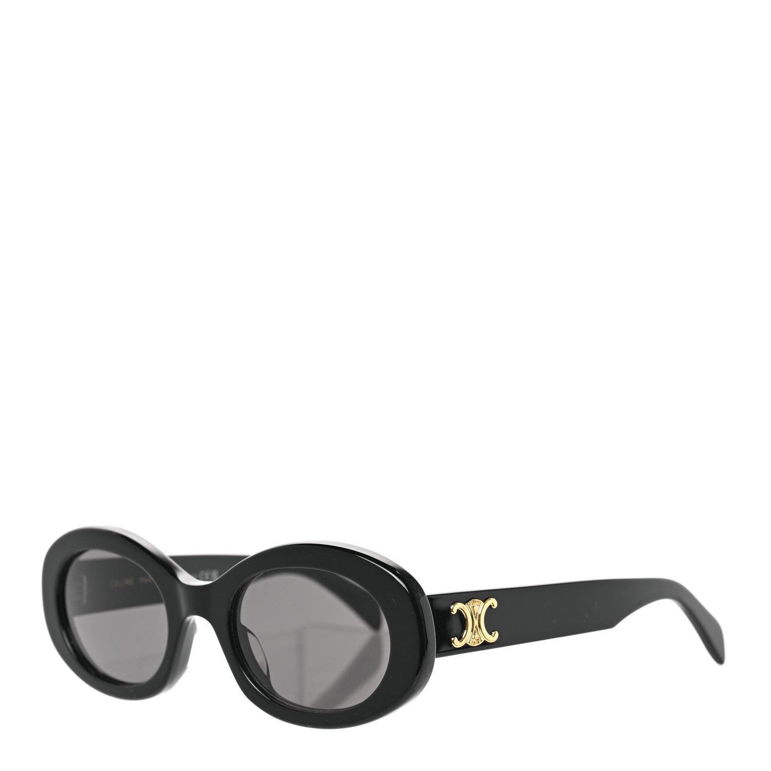 Celine Acetate Triomphe 01 Sunglasses CL 40194U Black 2 of 14