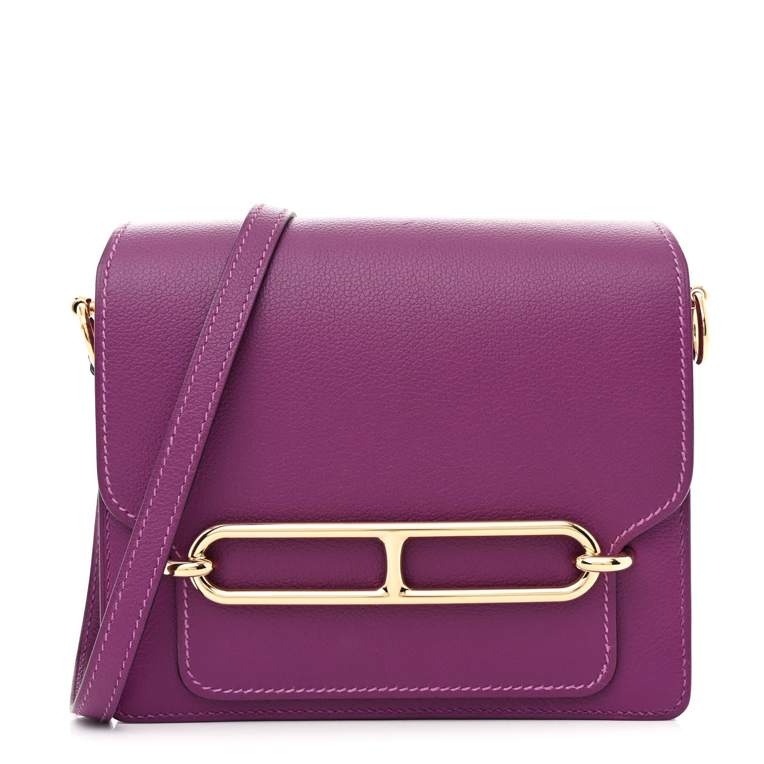 Hermes Evercolor Mini Sac Roulis Anemone 1 of 11