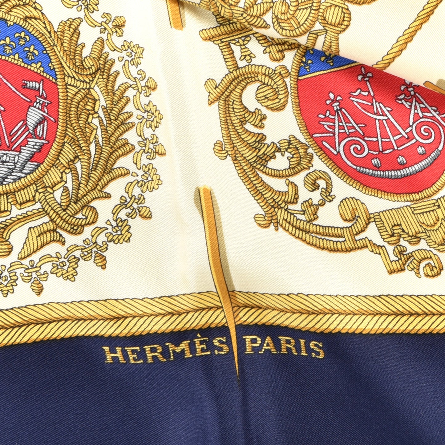Silk Les Armes De Paris Scarf 90
