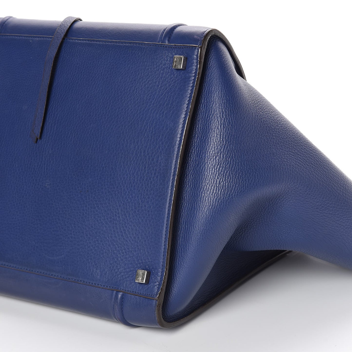 Supple Calfskin Medium Phantom Luggage Indigo