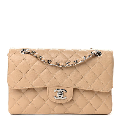 Chanel Caviar Quilted Small Double Flap Beige 1 of 9