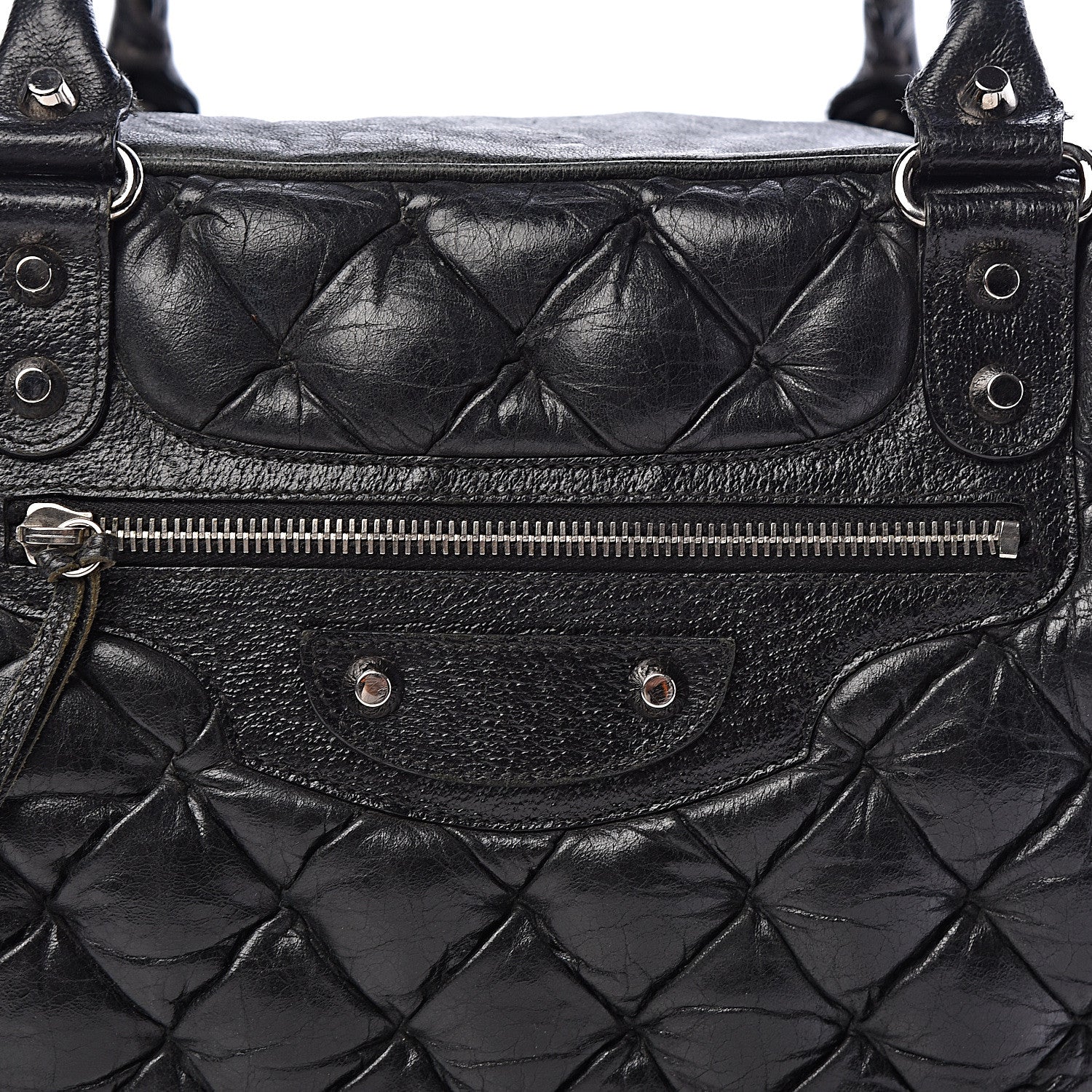 Balenciaga Chevre Quilted Matelasse Black 8 of 14