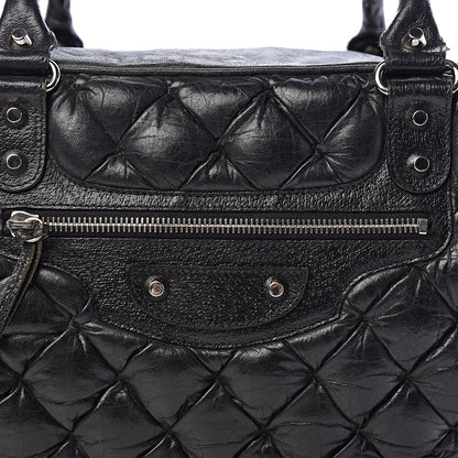 Balenciaga Chevre Quilted Matelasse Black 8 of 14