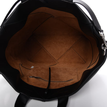 Bottega Veneta Butter Calfskin Patchwork Tote Black 5 of 9