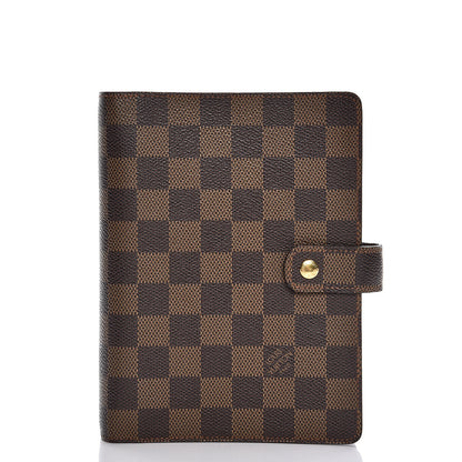 Louis Vuitton Damier Ebene Medium Ring Agenda Cover 1 of 6