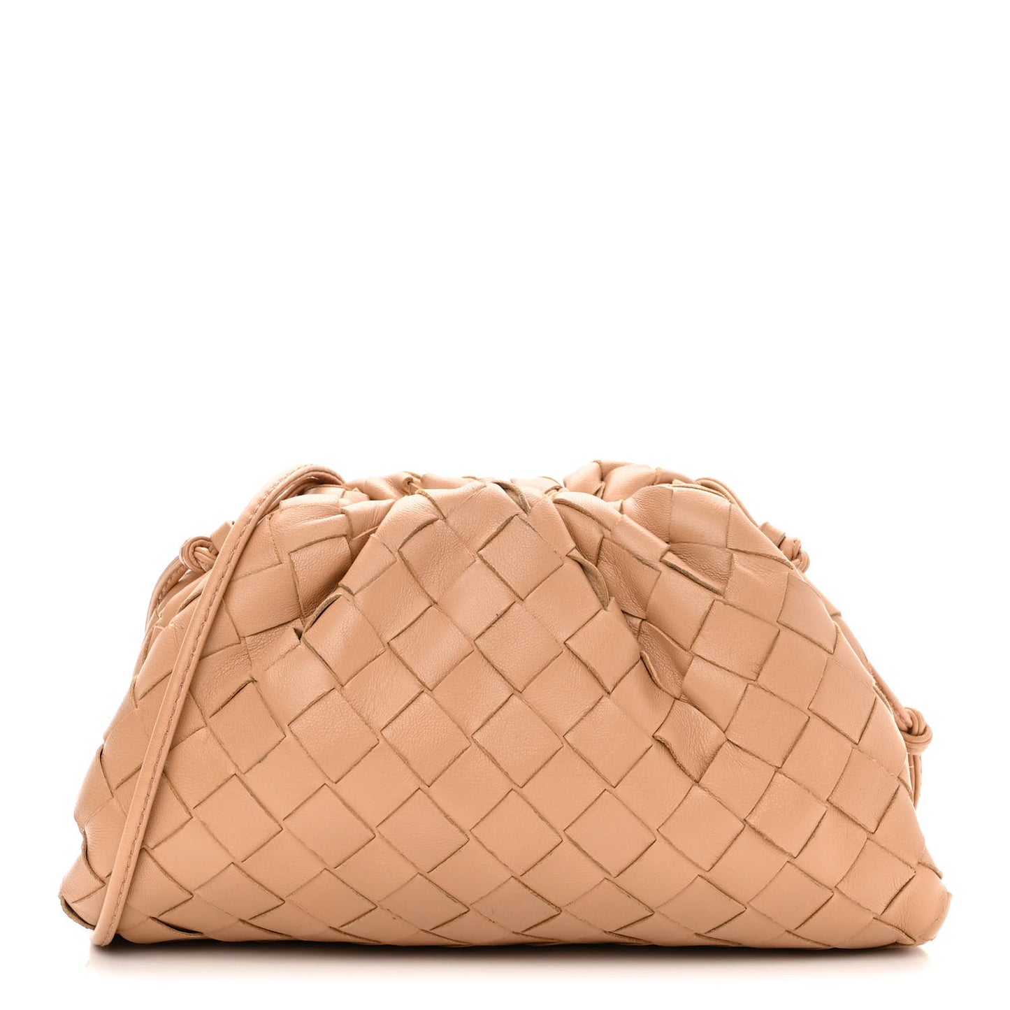 Nappa Intrecciato The Mini Pouch Almond
