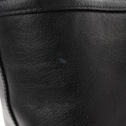 Gucci Textured Calfskin Web Medium Ophidia Shopping Tote Black 11 of 13