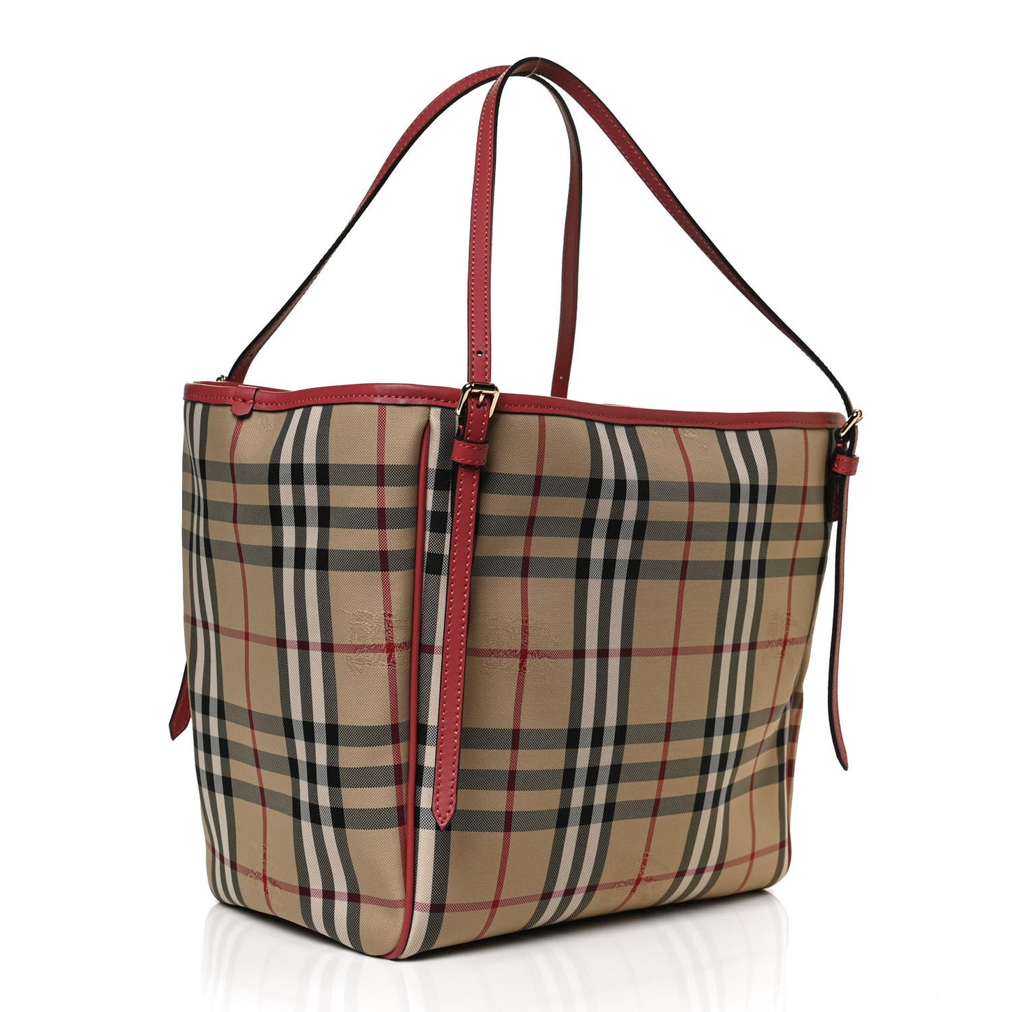 House Check Small Canterbury Tote Antique Rose