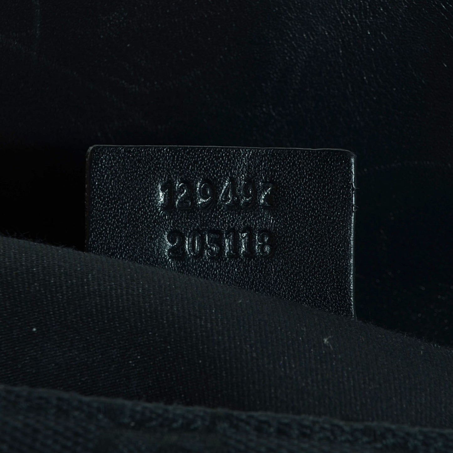 Monogram Horsebit Web Clutch Black