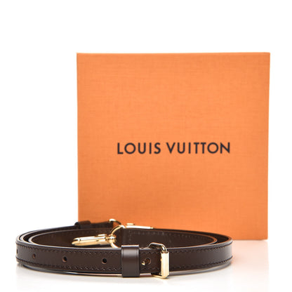 Louis Vuitton Calfskin 16mm Adjustable Shoulder Strap Brown 4 of 4