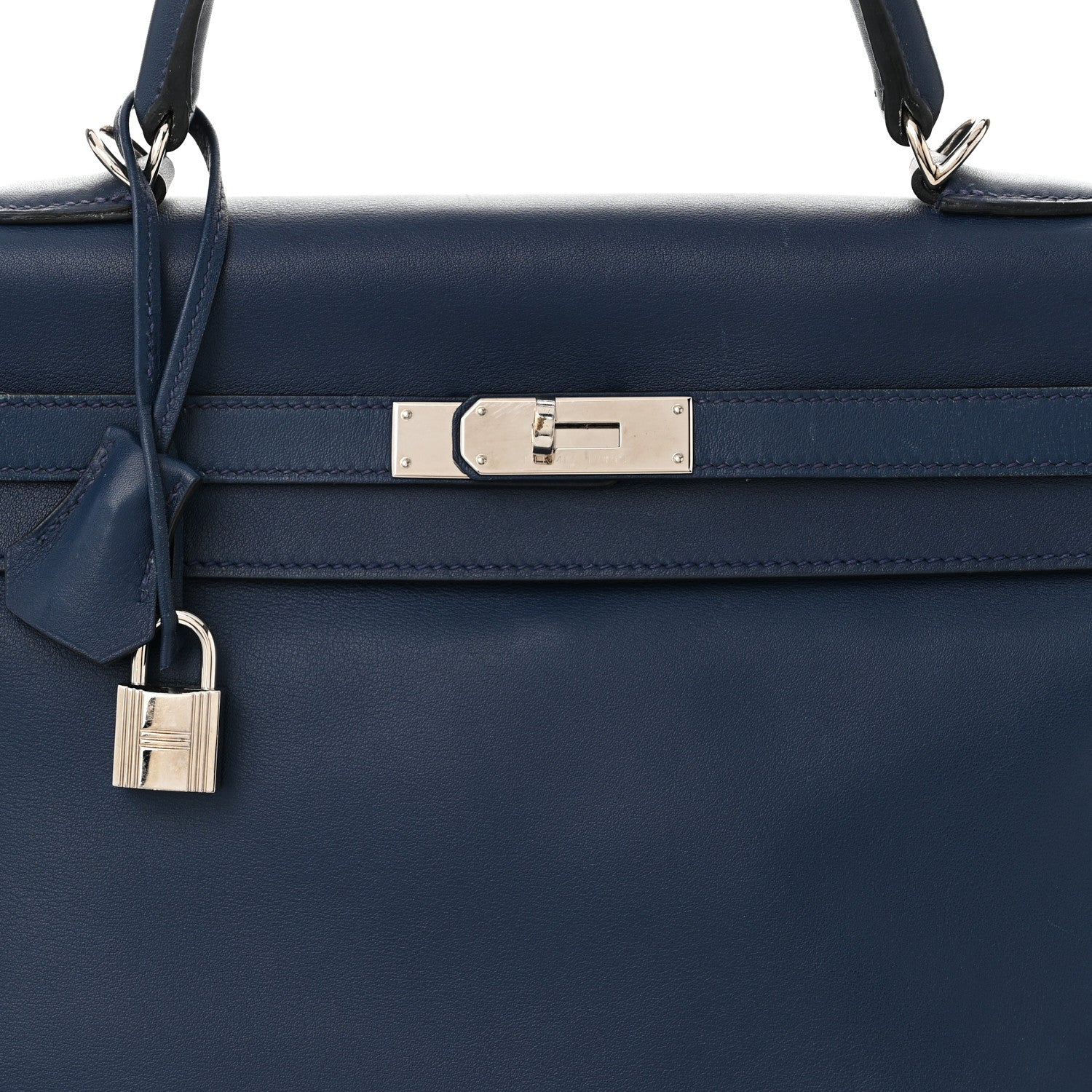 Hermes Swift Kelly 35 Bleu De Prusse 8 of 13