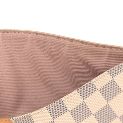 Louis Vuitton Damier Azur Graceful MM Rose Ballerine 14 of 14