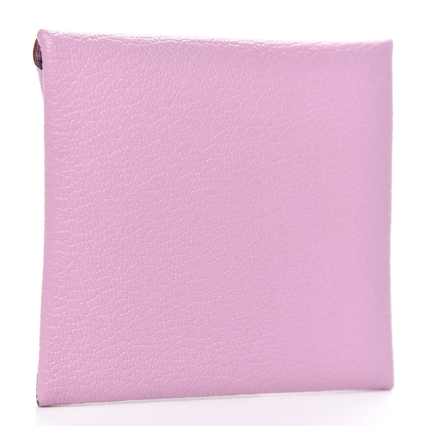 Chevre Mysore Bastia Coin Purse Mauve Sylvestre