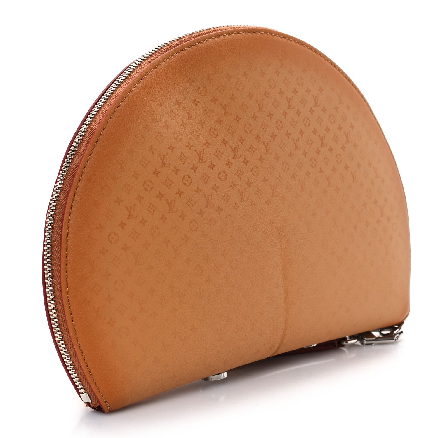 Louis Vuitton Calfskin Monogram Fortune Cookie Pouch Purple 3 of 7