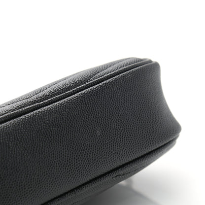Saint Laurent Grain De Poudre Matelasse Monogram Mini Lou Camera Bag Asphalt 9 of 10