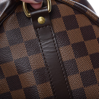 Louis Vuitton Damier Ebene Speedy Bandouliere 30 10 of 12