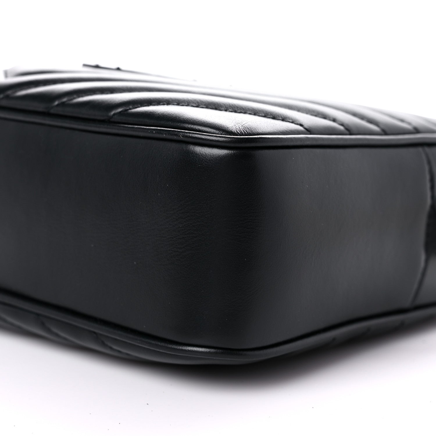 Saint Laurent Calfskin Matelasse Monogram Lou Camera Bag Black 9 of 9