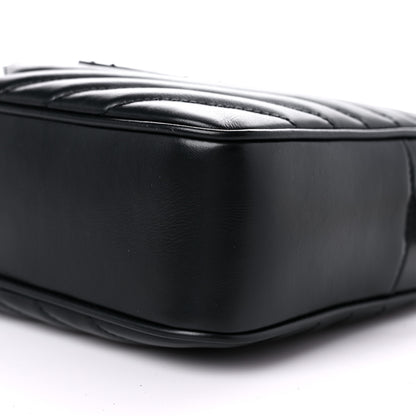 Saint Laurent Calfskin Matelasse Monogram Lou Camera Bag Black 9 of 9
