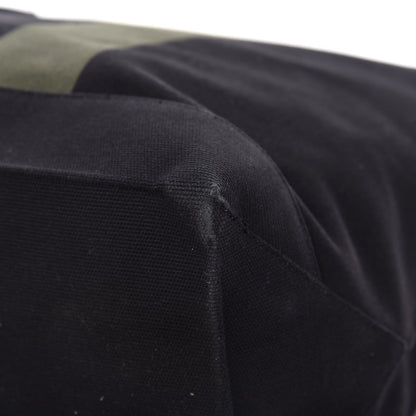 Saint Laurent Canvas Beach Shopping East West Tote Black 12 of 16