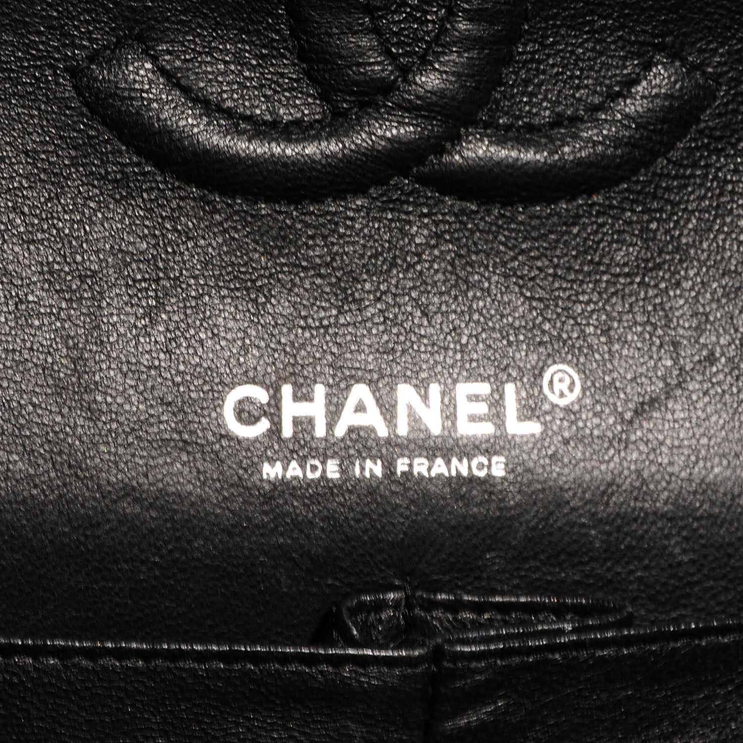 Chanel Lambskin Quilted Medium Double Flap So Black 6 of 8
