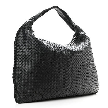 Bottega Veneta Nappa Intrecciato Maxi Veneta Hobo Black 3 of 13