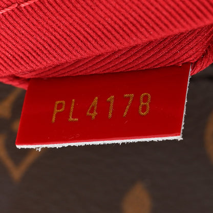 Louis Vuitton Patent Calfskin Monogram Cherrywood BB Scarlet 7 of 10
