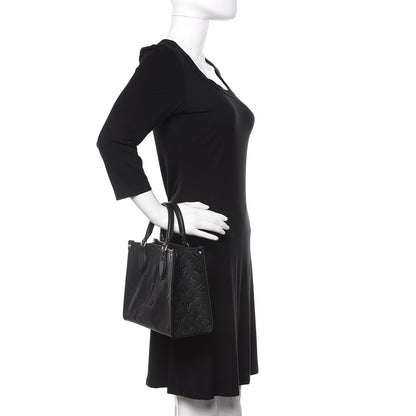 Louis Vuitton Empreinte Monogram Giant Onthego PM Black 3 of 12