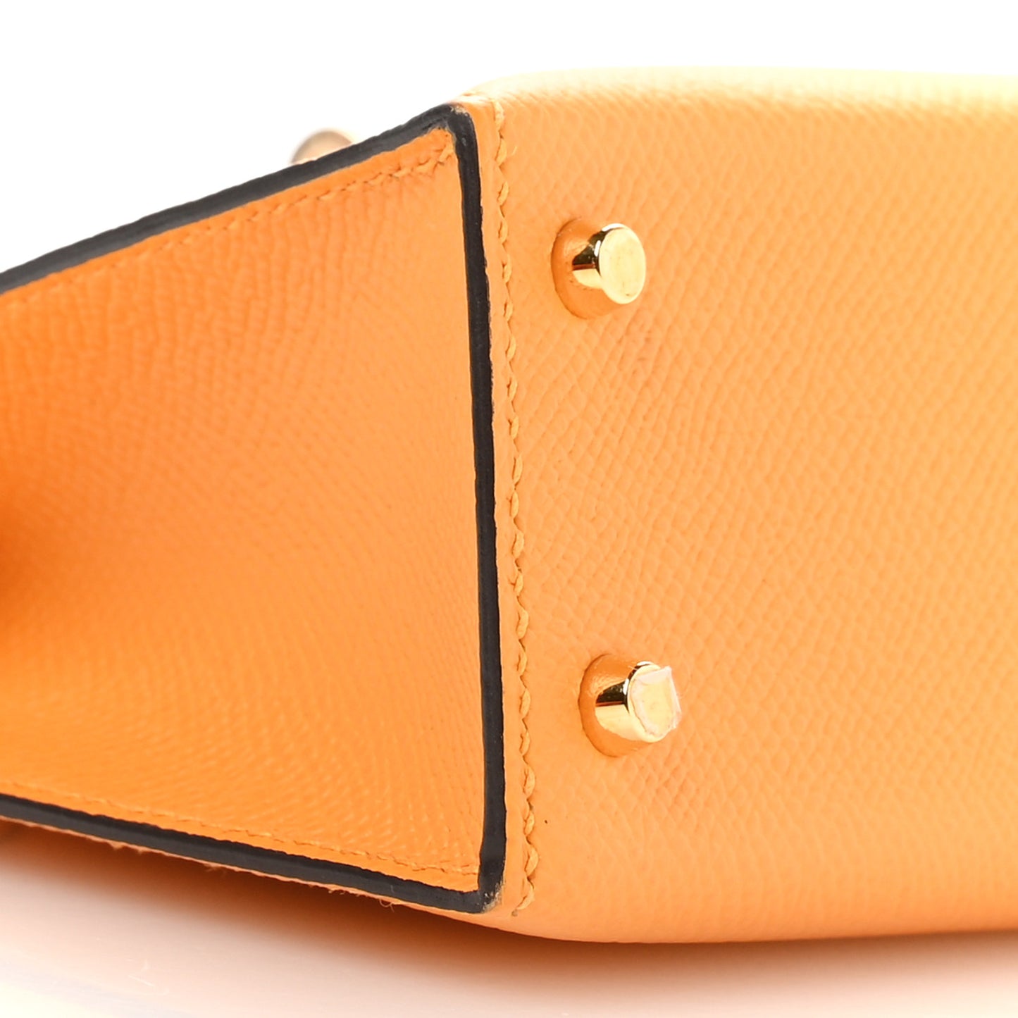 Epsom Horseshoe Mini Kelly Sellier 20 Jaune D'Or Bleu Glacier