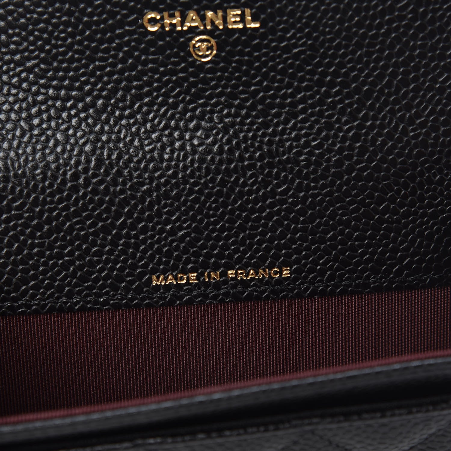 Chanel Caviar Quilted Flap Card Holder Wallet Black 6 of 8