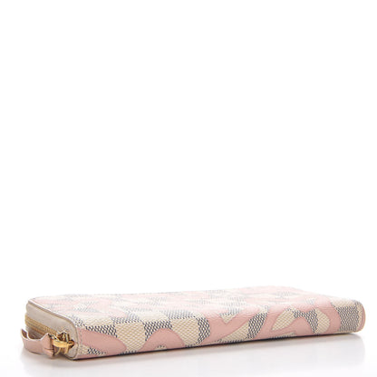 Louis Vuitton Damier Azur Tahitienne Clemence Wallet 4 of 8