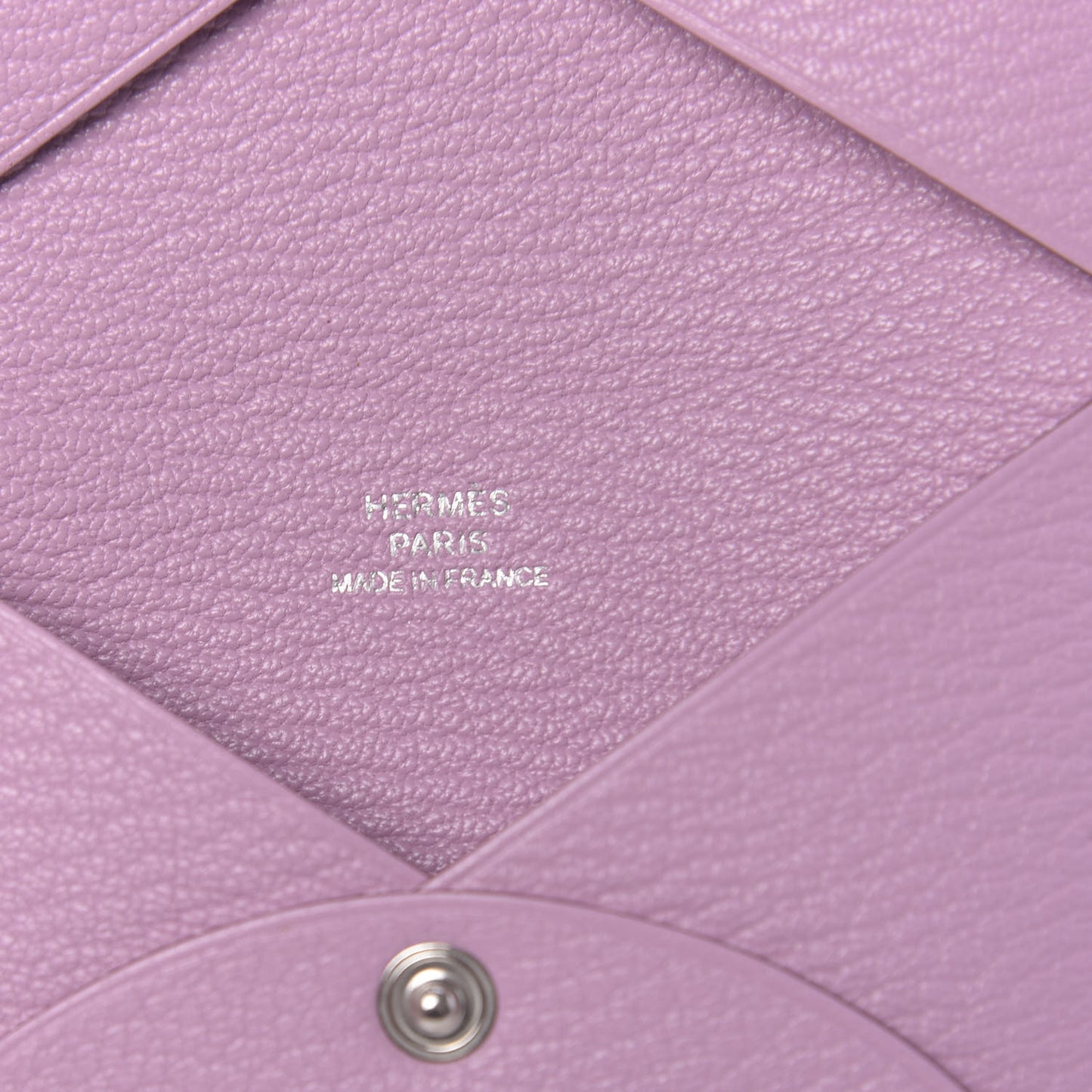 Chevre Mysore Calvi Card Case Mauve Sylvestre