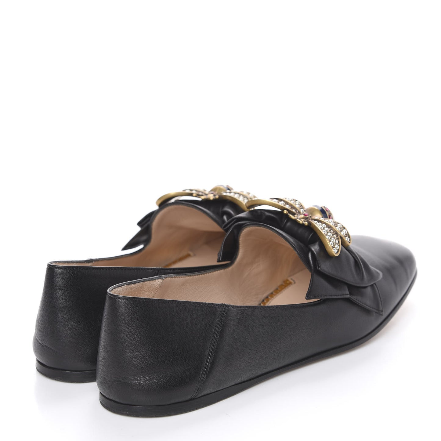 Nappa Queen Margaret Loafers 37 Black
