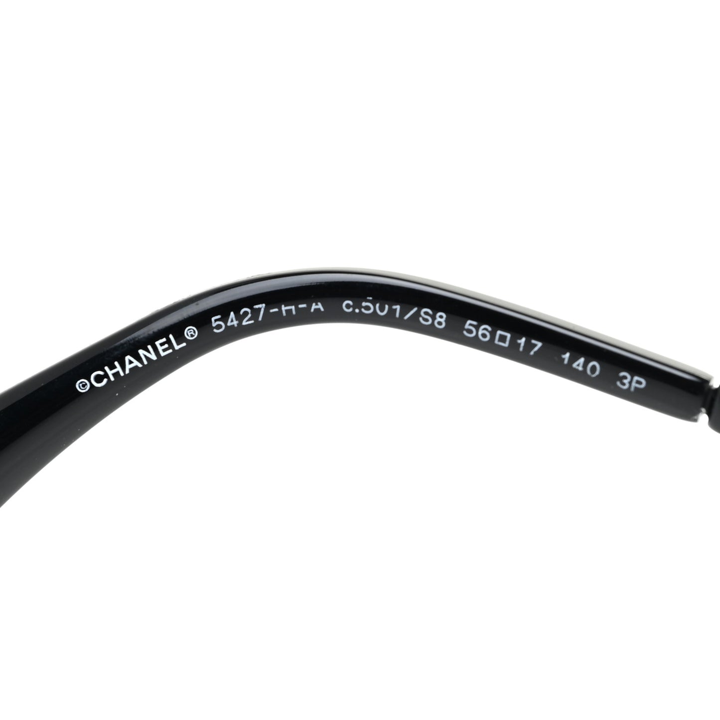 Pearl Polarized Square Sunglasses 5427-H-A Black