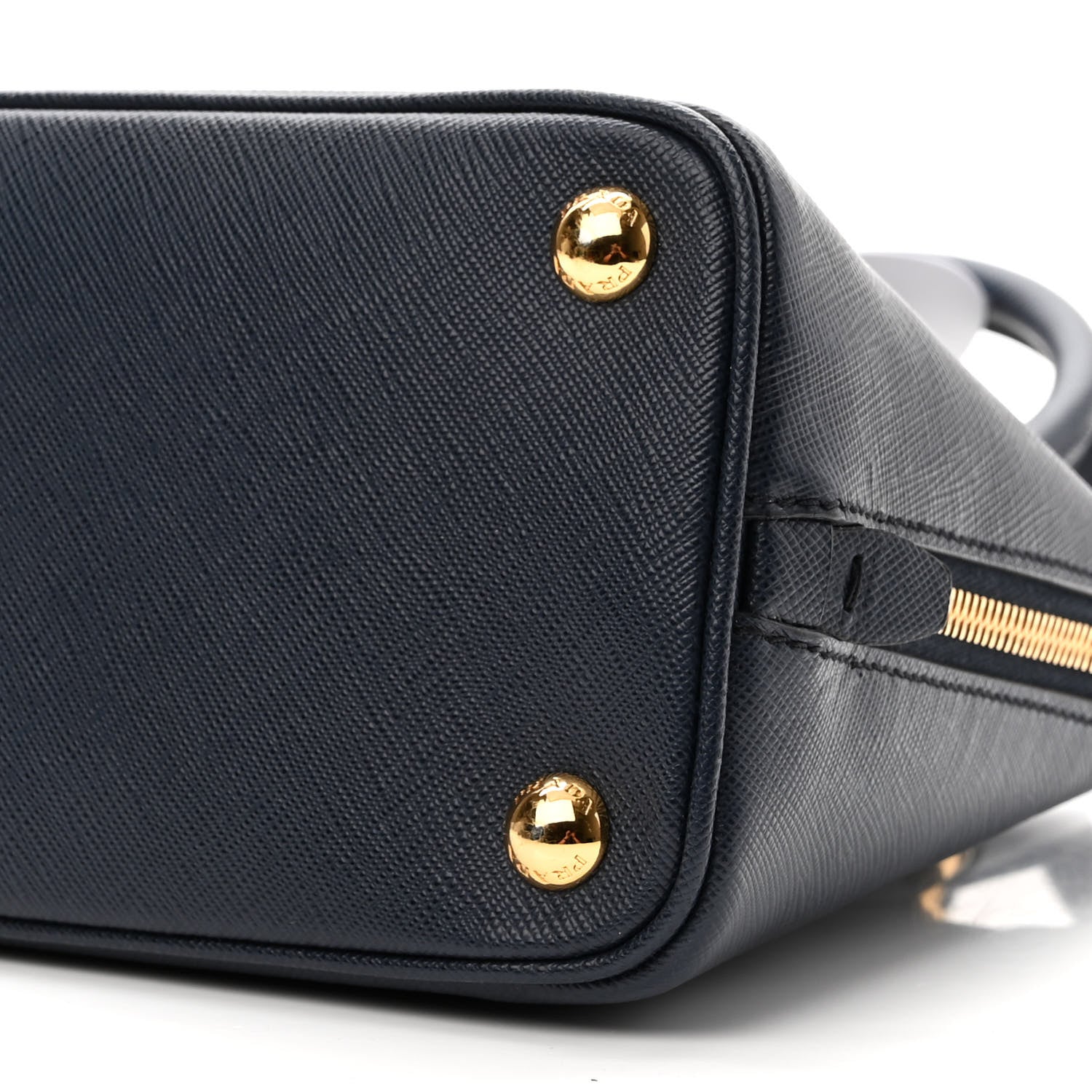 Prada Saffiano Lux Small Promenade Tote Baltico 9 of 11