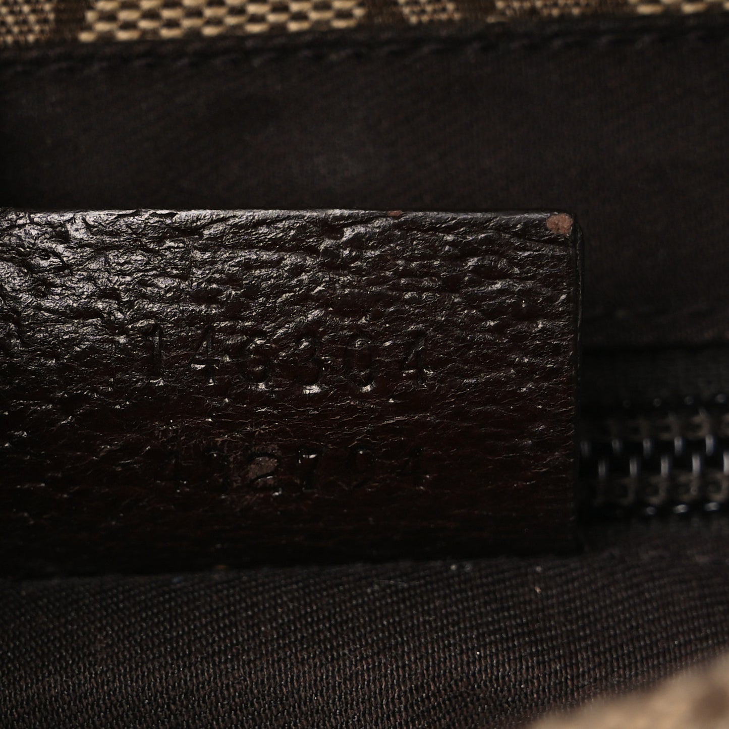 Monogram Belt Bag Dark Brown