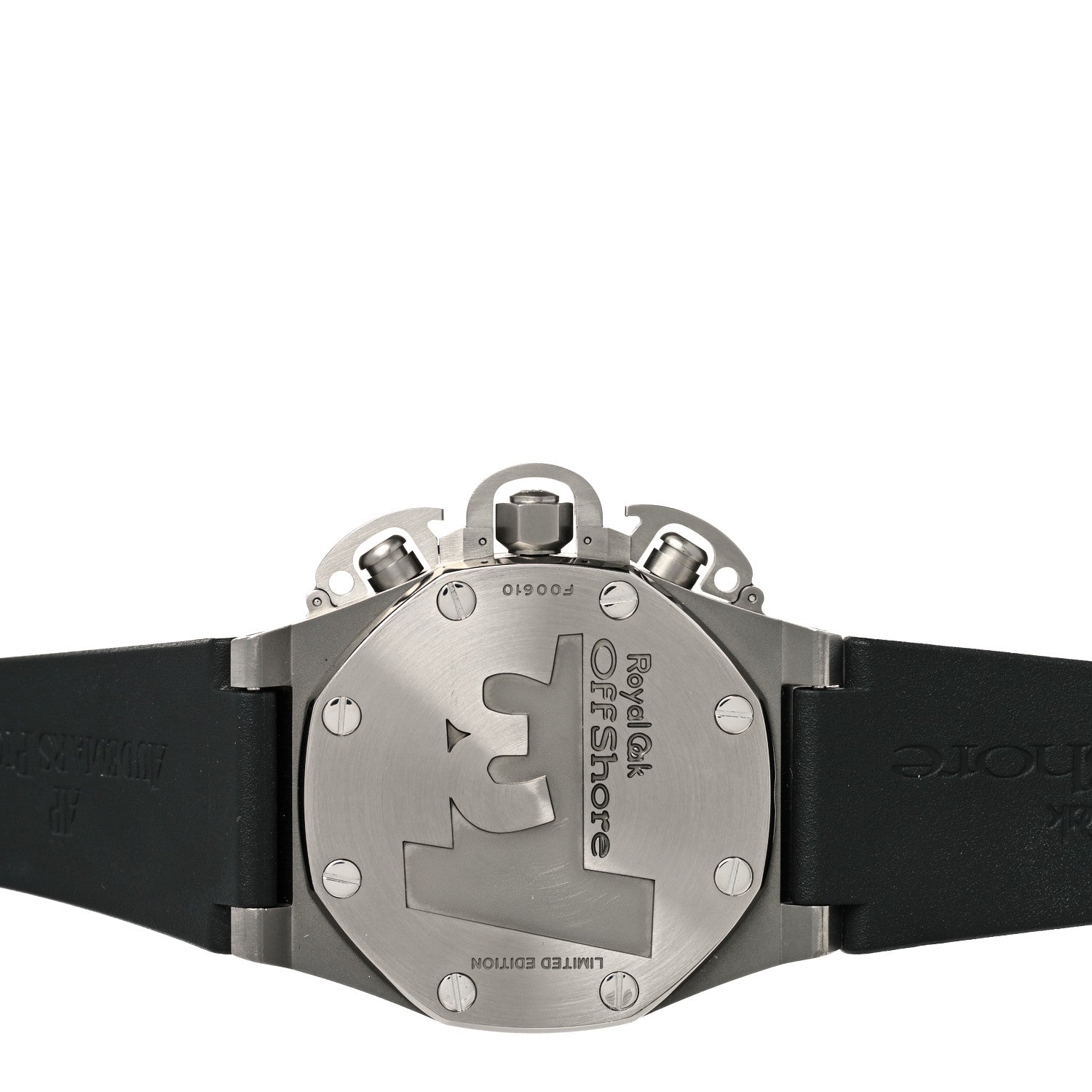 Audemars Piguet Titanium Rubber 48mm Royal Oak Offshore Terminator T3 Chronograph Automatic Watch Black 25863TI.OO.A001CU.01 4 of 4
