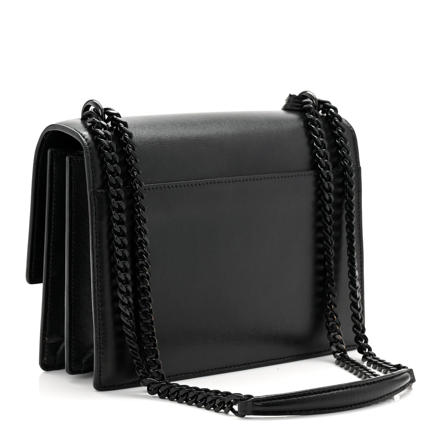 Calfskin Medium Monogram Monochrome Sunset Black