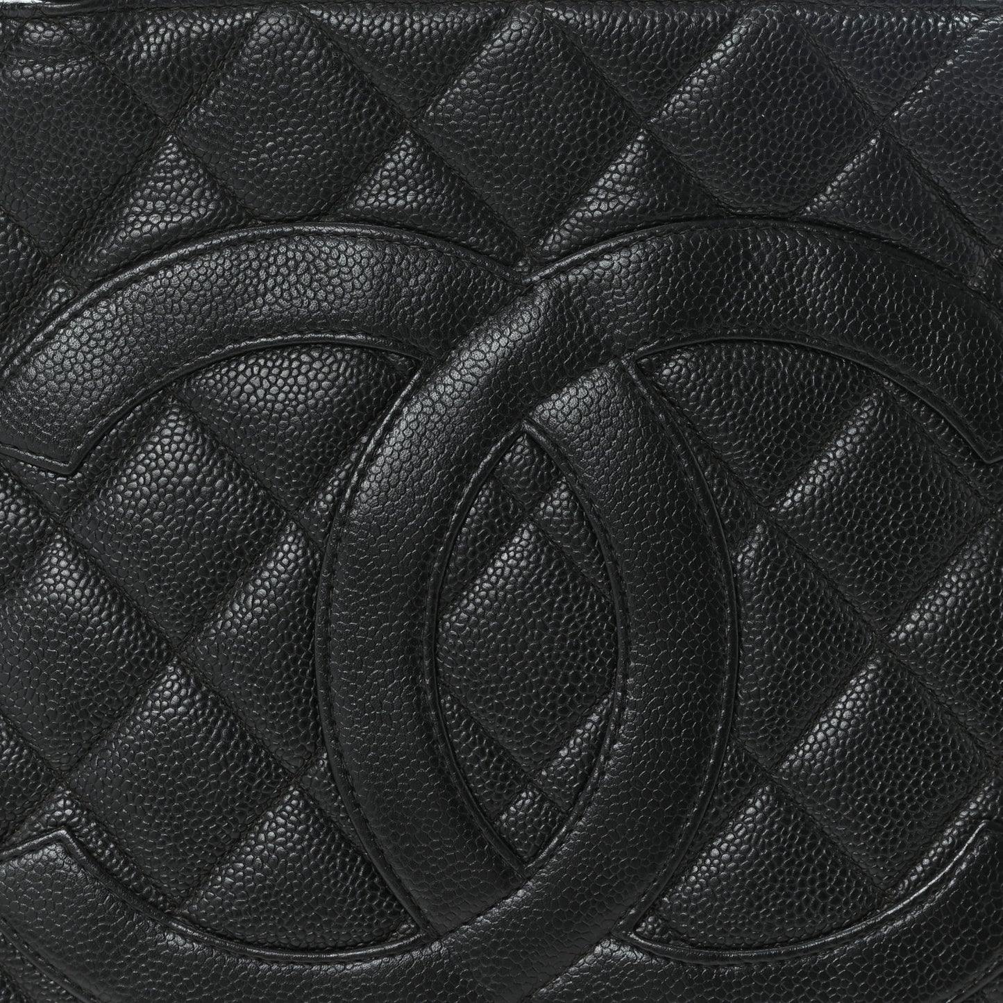 Caviar Quilted Medallion Tote