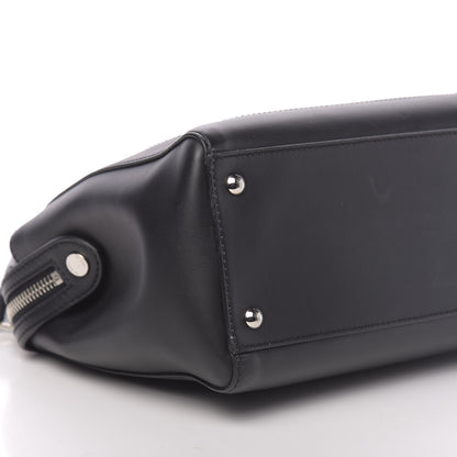 Fendi Vitello Baltico Dolce DotCom Satchel Black 9 of 10
