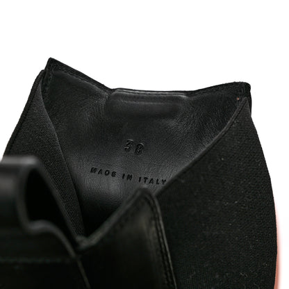 Bottega Veneta Calfskin The Tire Chelsea Boots 38 Black Peachy 7 of 11