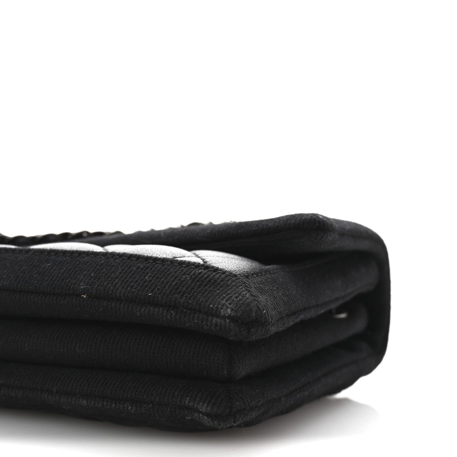 Chanel Lambskin Grosgrain Quilted Flap Black 10 of 10