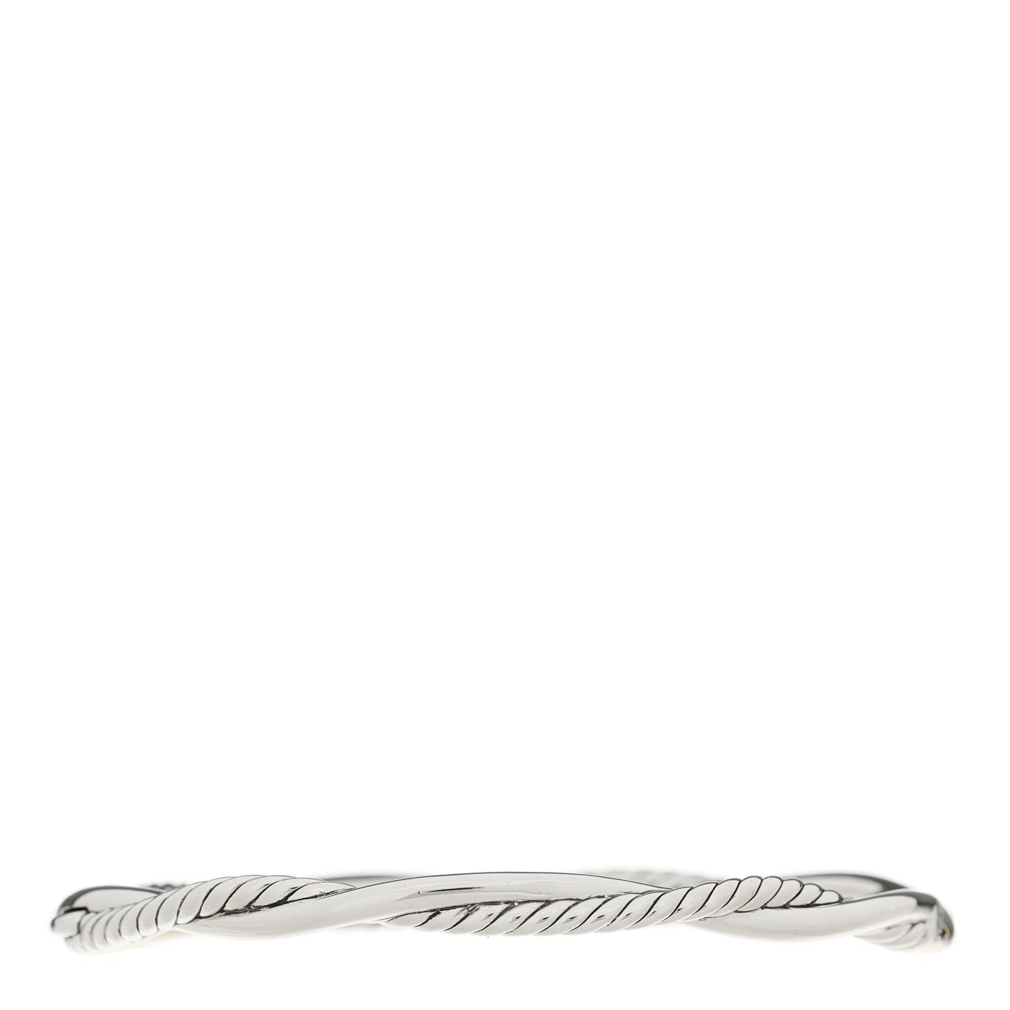 Sterling Silver 14K Yellow Gold 4.4mm Petite Infinity Bracelet